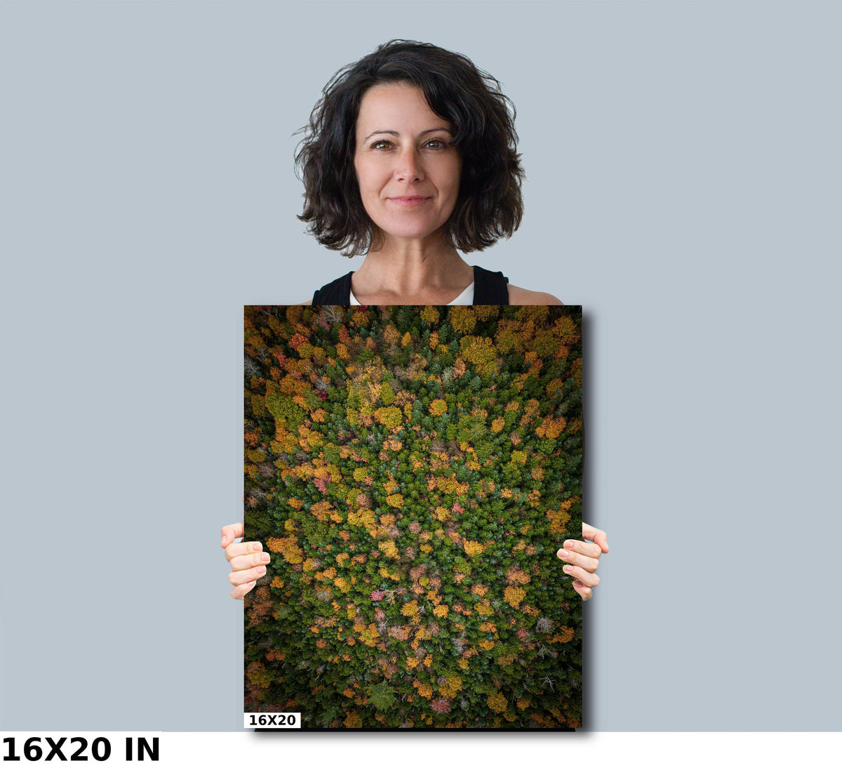 New Hampshire Fall Landscape, Crawford Notch Aerial Photo Prints
