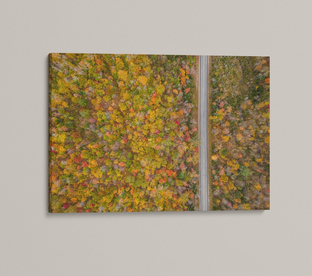 White Mountains Fall Print, New Hampshire Autumn Wall Art, Decor